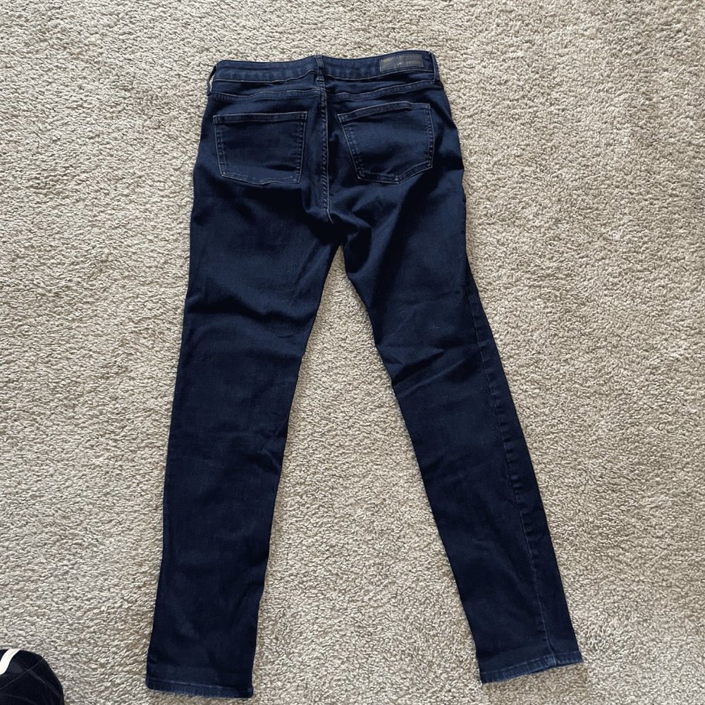 Calvin Klein Pants & Jeans Ultimate Skinny Stretch Size 4 x 30 Dark Wash - Picture 6 of 7